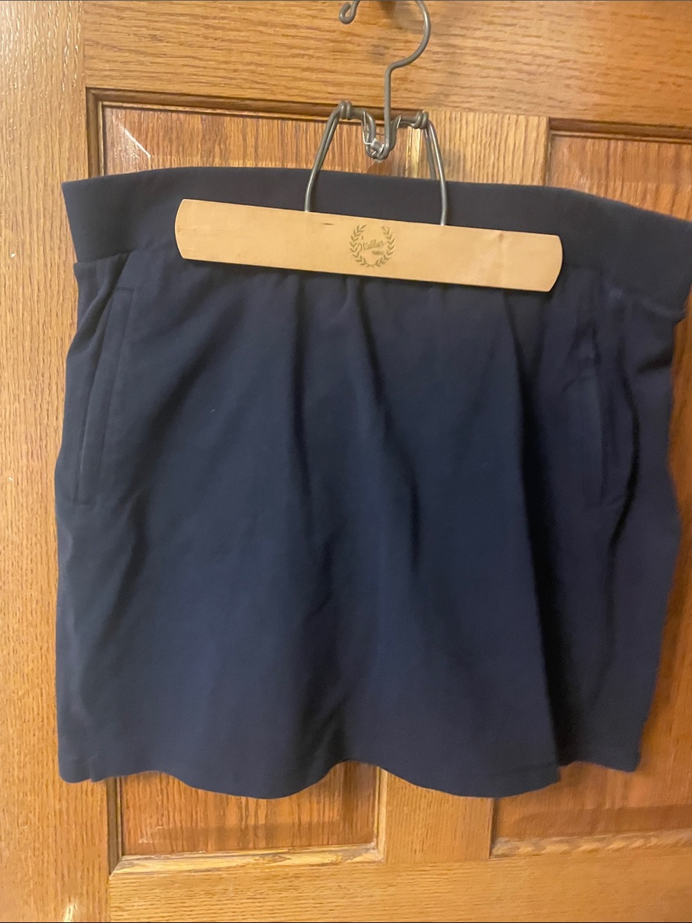 Talbots Navy Blue Skort